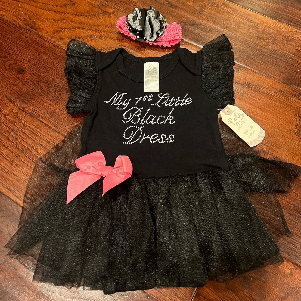 NEW with tags baby ganz my first little black dress